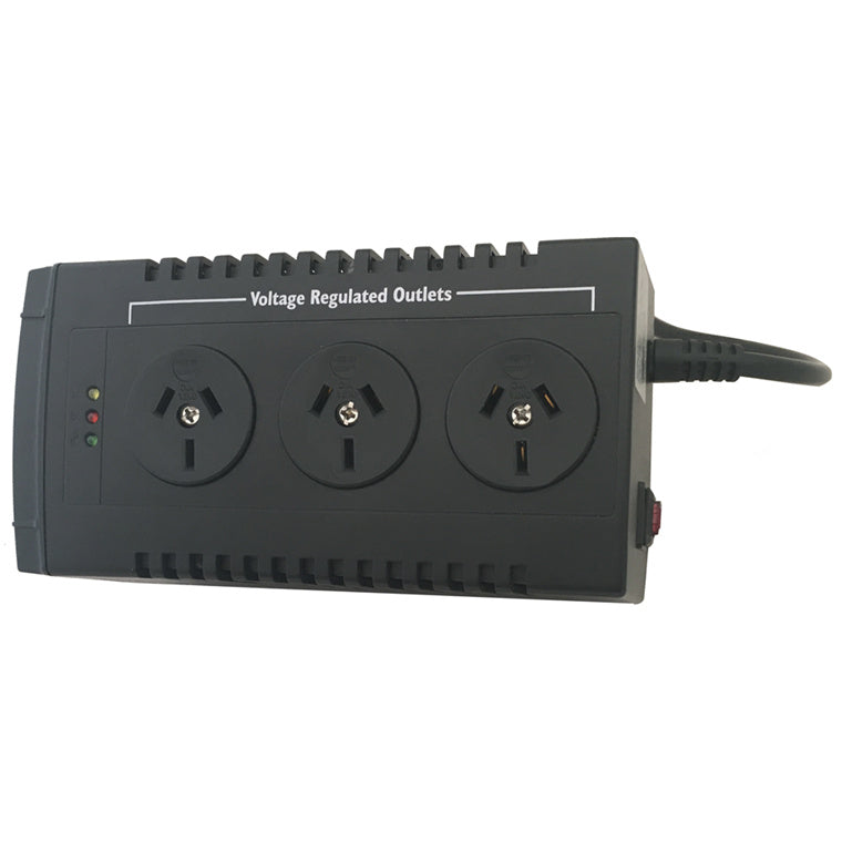 POWERSHIELD PSVG1500 - VoltGuard AVR 1500VA / 750W w/ 3x 3 Pin Outlet Sockets. Protects Against Surges
