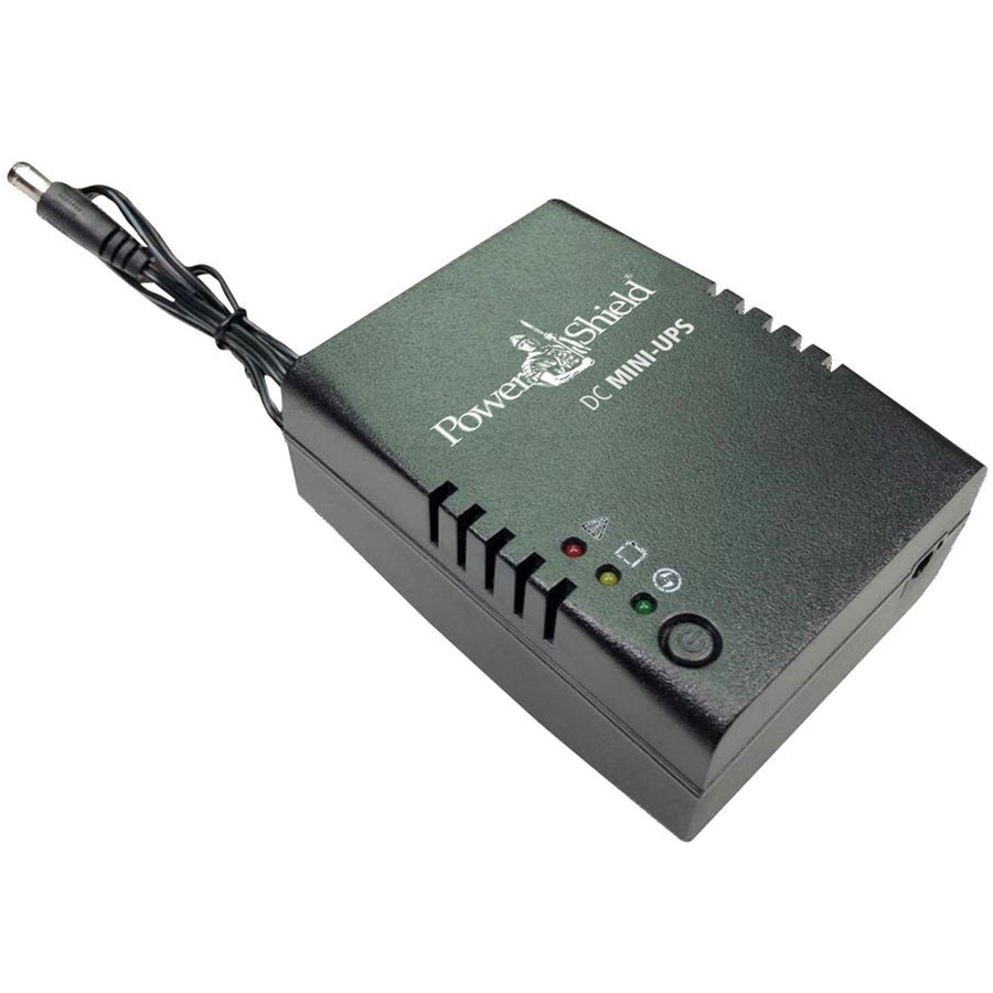 POWERSHIELD PSDCM36 - Inline DC Mini UPS w/Voltage Selection of 12 15 19 24 Vdc. Lithium-ion Battery w/ 4x