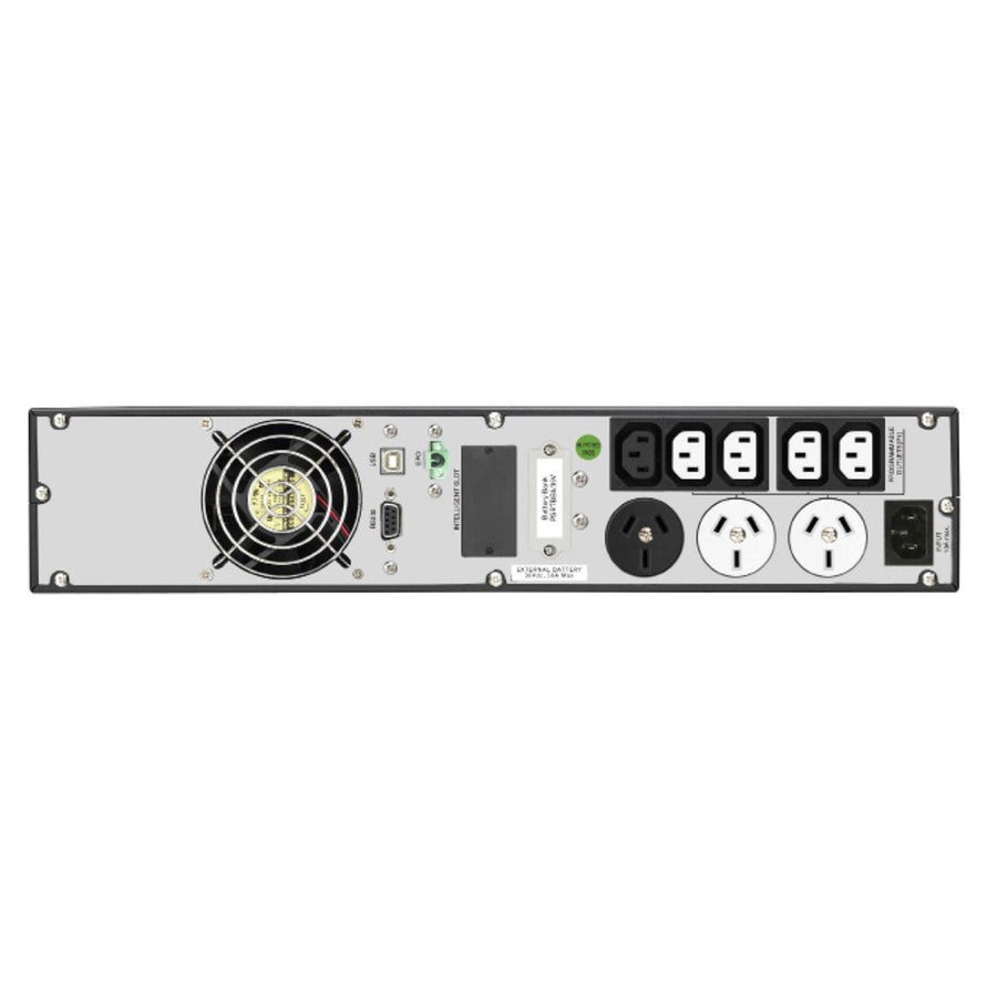 POWERSHIELD Centurion RT LiFePO4 1000VA Lithium-ion Online UPS. True double-conversion. Output