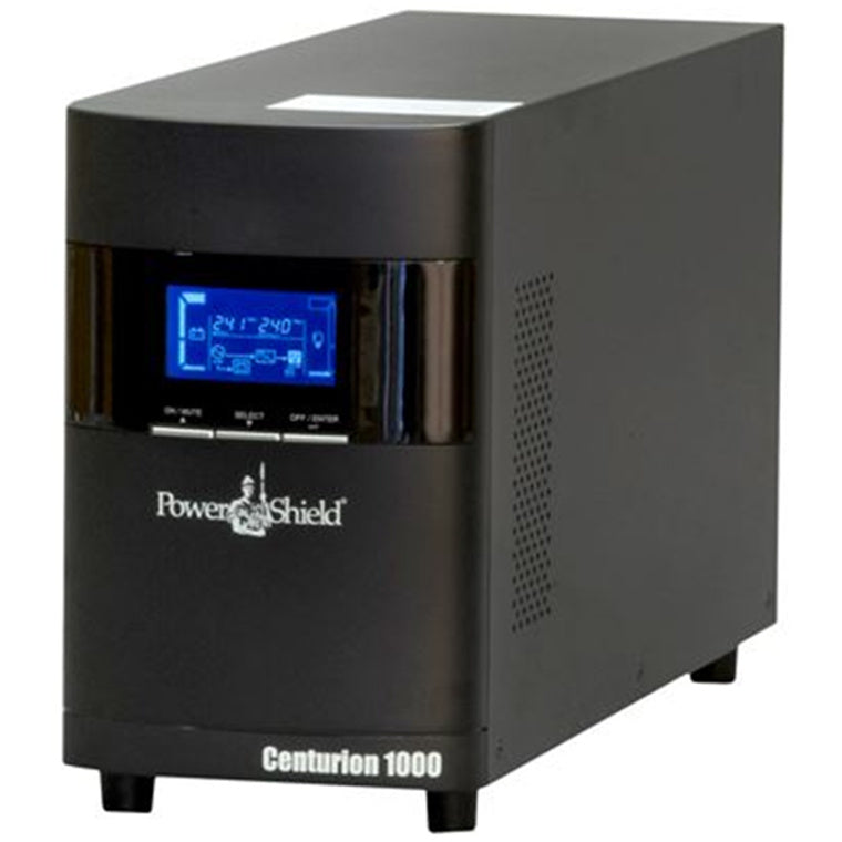 POWERSHIELD PSCE1000 - Centurion Tower 1000VA/900W Double Conversion True Online UPS. 2x NZ Outlets + 2x IEC