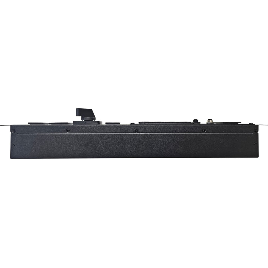 RackPower UPSBS-B2-02 - UPS Maintenance Bypass Switch, 1-3 kVA, 16A Single Phase, 19" 1U Mounting, Dual Feed 16A, 4xC13, 1xC19.