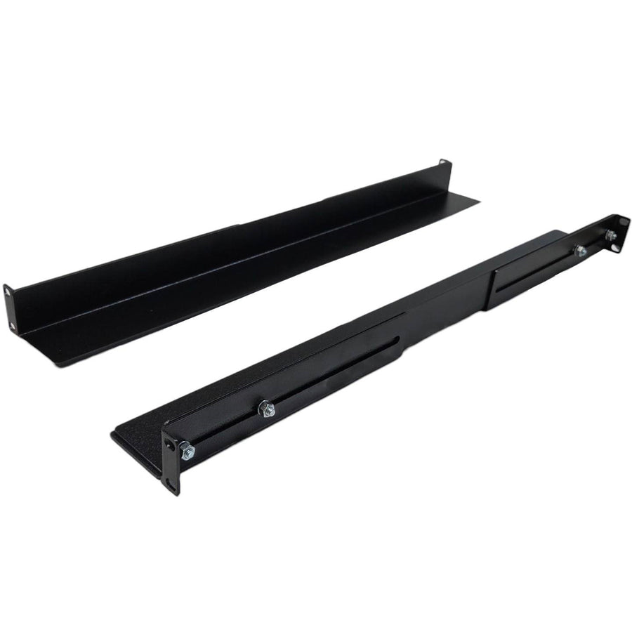 RackPower URK02 - Telescopic Rail Mounting Kit for UPS and Battery Pack. Minimum Mounting Depth 600mm, Max 900mm. Max load weight 100kgs.