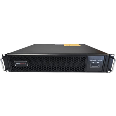 RackPower UCB06R-36 - UPS 2U Rack Battery Cabinet; 36VDC, 6pcs 12v 9Ah batteries included, suitable for 1kva rack UPS