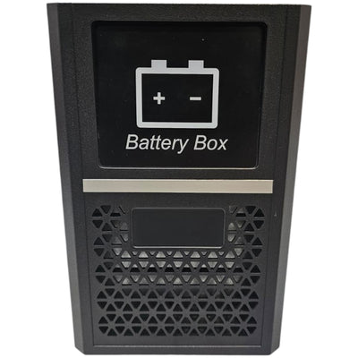 RackPower UCB06T-36 - UPS Tower battery cabinet; 36VDC. 6pcs 12v 9Ah batteries included. Suitable for 1kva tower UPS