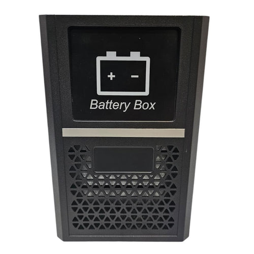 RackPower UCB06T-72 - UPS Tower battery cabinet; 72VDC. 6pcs 12v 9Ah batteries included. Suitable for 2kva tower UPS