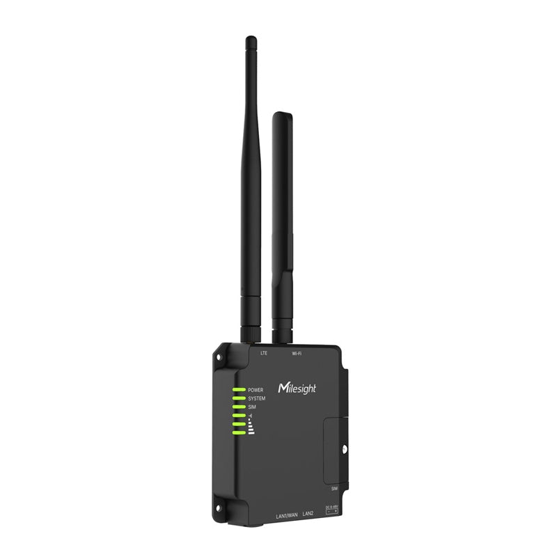 Milesight Networks UR32S-L04AU-P - Milesight UR32S 3G/4G/LTE Cellular CCTV Router with Wi-Fi, NXP Processor, IP30 Protection with Metal Housing