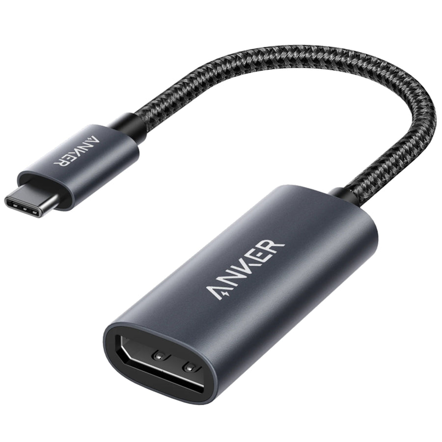 ANKER USB C to DisplayPort Adapter for Home Office (4K60Hz) PowerExpand+ Aluminum Portable USB C Adapter, for MacBook Pro, MacBook Air, iPad Pro, XPS 15/13, Spectre, Surface, and More