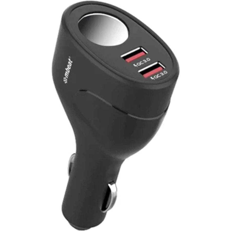 MB-CHGR-C18 - mbeat Gorilla Power Dual Port QC 3.0 Auto-Ladegerät mit Zigarettenanzünder-Buchse