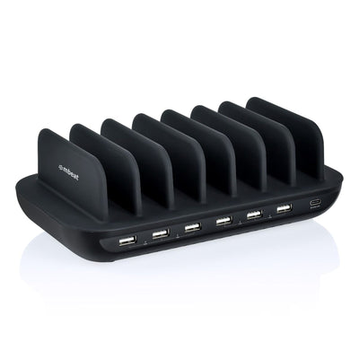 mbeat MB-CHGR-7U Gorilla Power 7 Port 60W USB & USB C Charging Station with Phone & Tablet Holders