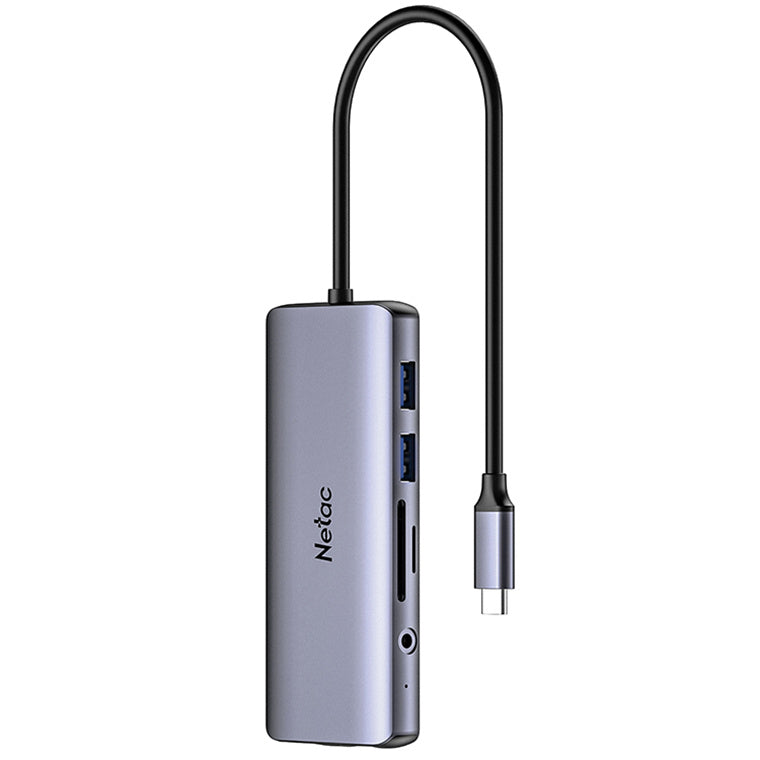 Netac WF15 11-in-1 type-C Expansion Hub HDMI RJ45 VGA 4xUSB SD