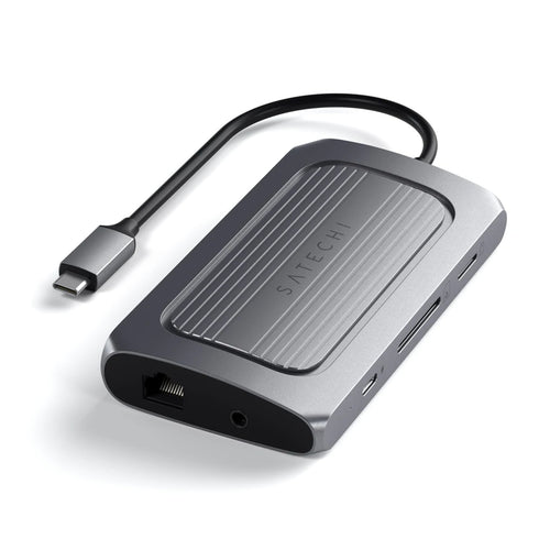 SATECHI USB 4 Multiport Adapter with 8K HDMI - Space Grey
