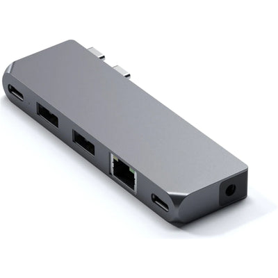 SATECHI Pro Hub Mini - USB 4 Hub for Macbook Air / Macbook Pro - Space Grey