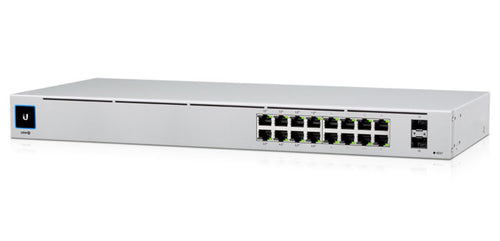 Ubiquiti USW-16-POE - UniFiSwitch 16 Port Gigabit Managed PoE Switch with SFP