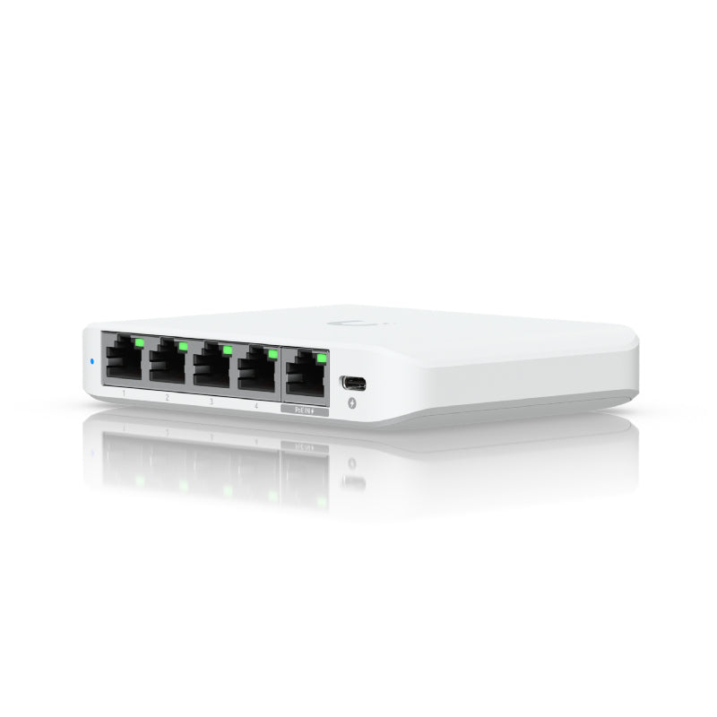 Ubiquiti USW-Flex-2.5G-5 - UniFi Flex Mini Compact, 5-port 2.5G switch