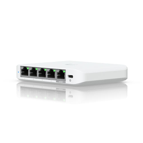 USW-Flex-2.5G-5 - Ubiquiti UniFi Flex Mini Compact, 5-port 2.5G switch
