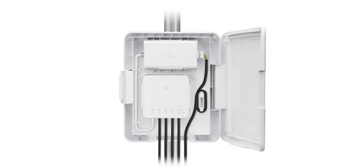 Ubiquiti USW-Flex-Utility - Flex Switch Outdoor Weatherproof Enclosure Adapter Kit for Street Light Pole Applications