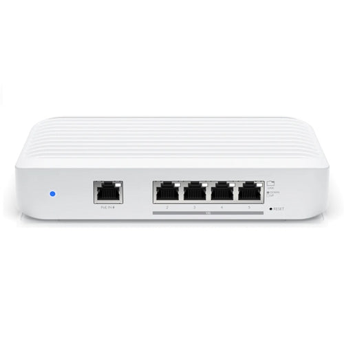 Ubiquiti USW-Flex-XG - Switch Flex XG Layer 2 switch with (4) 10GbE RJ45 ports and (1) GbE, 802.3at PoE+ RJ45 input