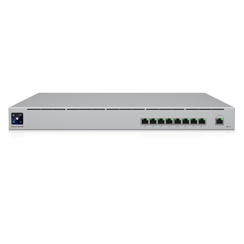 USW-Mission-Critical - Ubiquiti UniFi USW-Mission-Critical, a switch with an integrated 368Wh lithium-ion battery capable of providing uninterruptible PoE to 8 devices