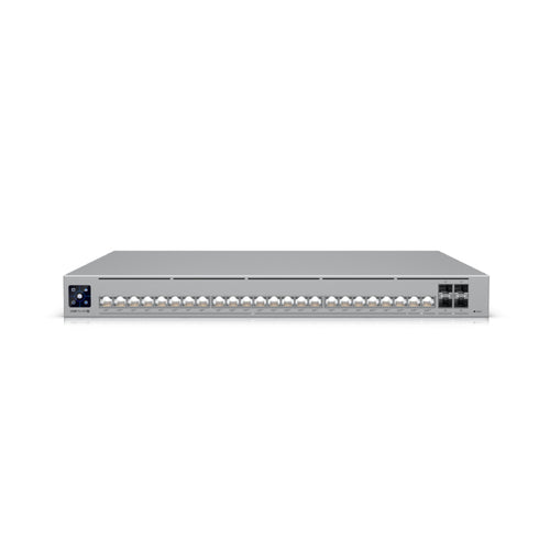 Ubiquiti USW-Pro-HD-24-PoE - UniFi Pro HD 24 PoE, Professional-grade, Layer 3 Etherlighting™ switch with (2) 10 GbE PoE++, (22) 2.5 GbE PoE++, and (4) 10G SFP+ ports