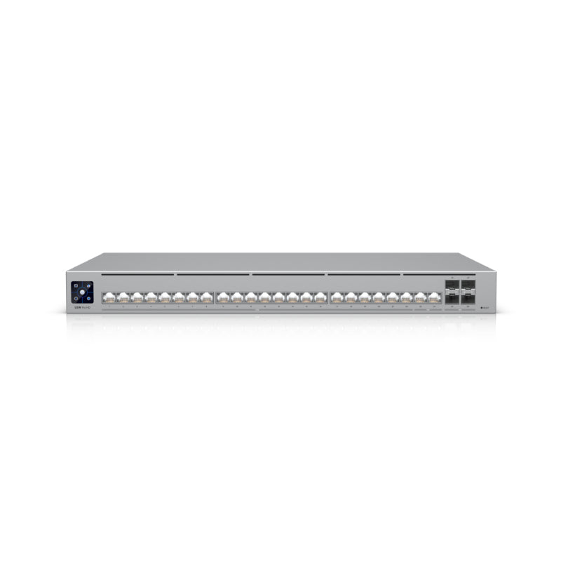 Ubiquiti USW-Pro-HD-24 - UniFi Switch HD 24-Port, Professional-Grade, Layer 3 Etherlighting Switch with 10 GbE & 2.5 GbE