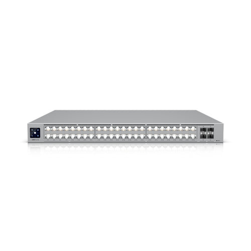 Ubiquiti USW-Pro-XG-48 - UniFi Pro XG 48 Professional-grade, 48-port Layer 3 Etherlighting™ switch with (32) 10 GbE, (16) 2.5 GbE, and (4) 25G SFP28 ports