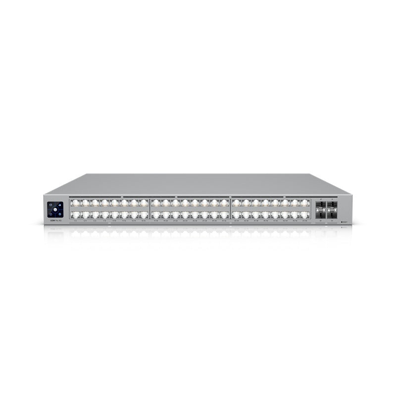 Ubiquiti USW-Pro-XG-48 - UniFi Pro XG 48 Professional-grade, 48-port Layer 3 Etherlighting™ switch with (32) 10 GbE, (16) 2.5 GbE, and (4) 25G SFP28 ports