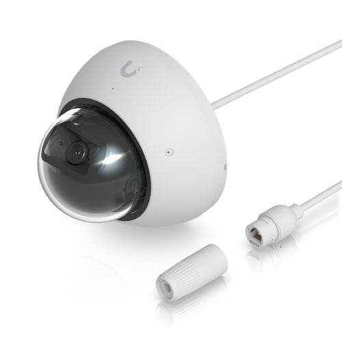 Ubiquiti UVC-AI-Dome-W - UniFi Protect AI Dome 4K Vandal-Proof Dome Camera with Enhanced AI - White