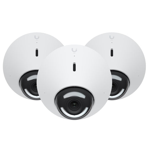 Ubiquiti UVC-G5-Dome-3 - UniFi Protect G5 Dome 4MP 2K HD IP Camera with Enhanced Dynamic Range and Low-light Performance 3-Pack