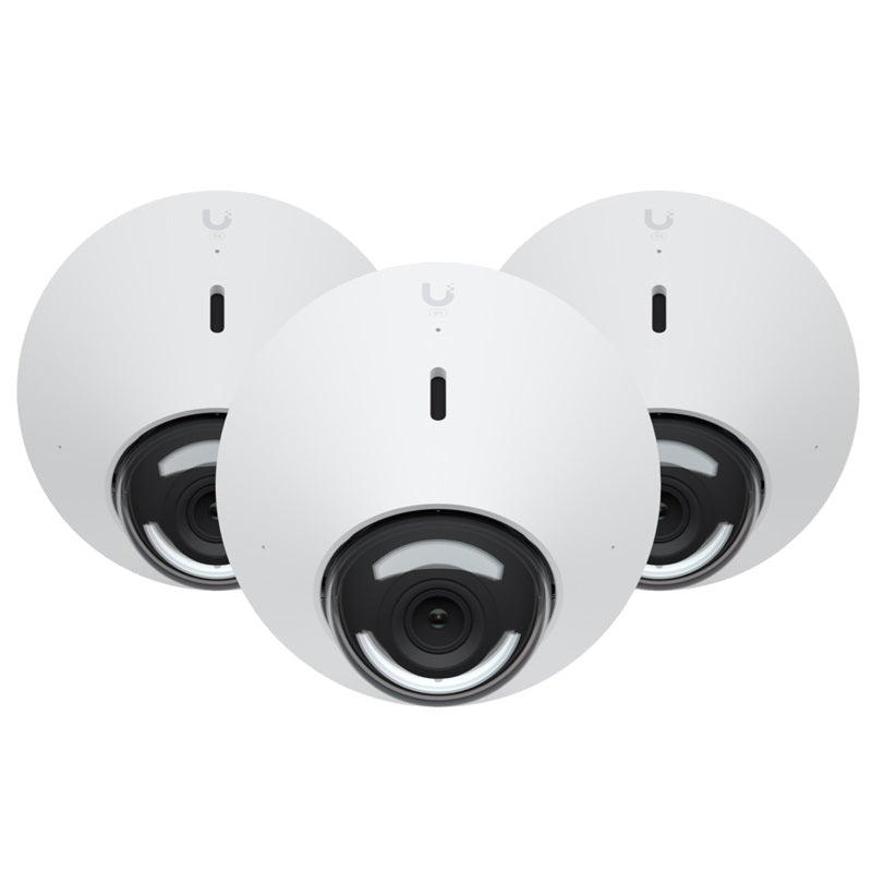 Ubiquiti UVC-G5-Dome-3 - UniFi Protect G5 Dome 4MP 2K HD IP Camera with Enhanced Dynamic Range and Low-light Performance 3-Pack