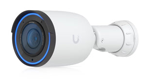 Ubiquiti UVC-G6-Pro-Bullet-W - UniFi G6 Pro Bullet White All-weather 4K PoE+ Camera with Multi-TOPs AI Engine and 2.36x Optical Zoom