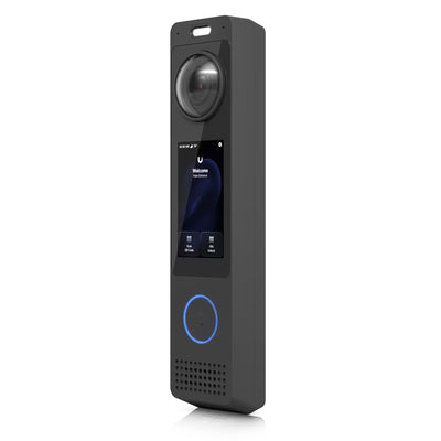 Ubiquiti UniFi G6 Pro Entry, an intelligent door entry system with native UniFi Protect and UniFi Access integration with a 12MP camera, two-way audio, and a 3' touch display
