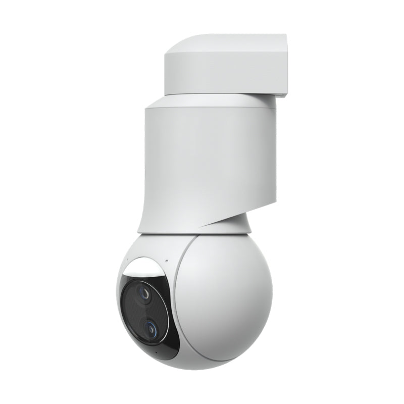 Ubiquiti UVC-G6-PTZ-W - UniFi Protect G6 PTZ White, All-weather, 4K dual-lens camera with 10x hybrid zoom, 1/1.8' 8MP image sensor, Multi-TOPS AI Engine, and ultra-low latency pan-tilt-zoom control for motion tracking.