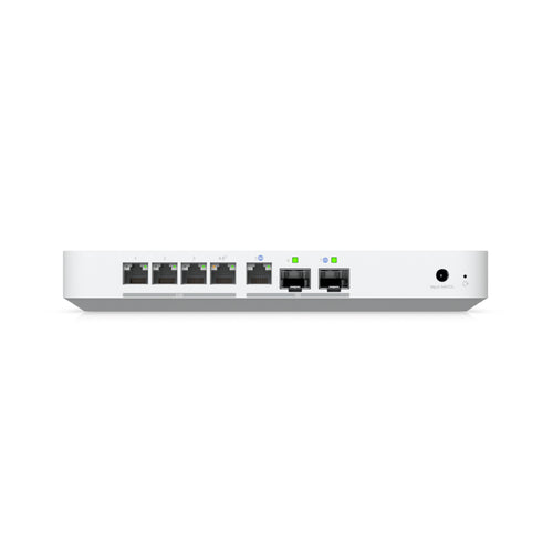 Ubiquiti UXG-Fiber - UXG-Fiber Desktop 10G independent gateway with integrated 4-port 2.5 GbE switch