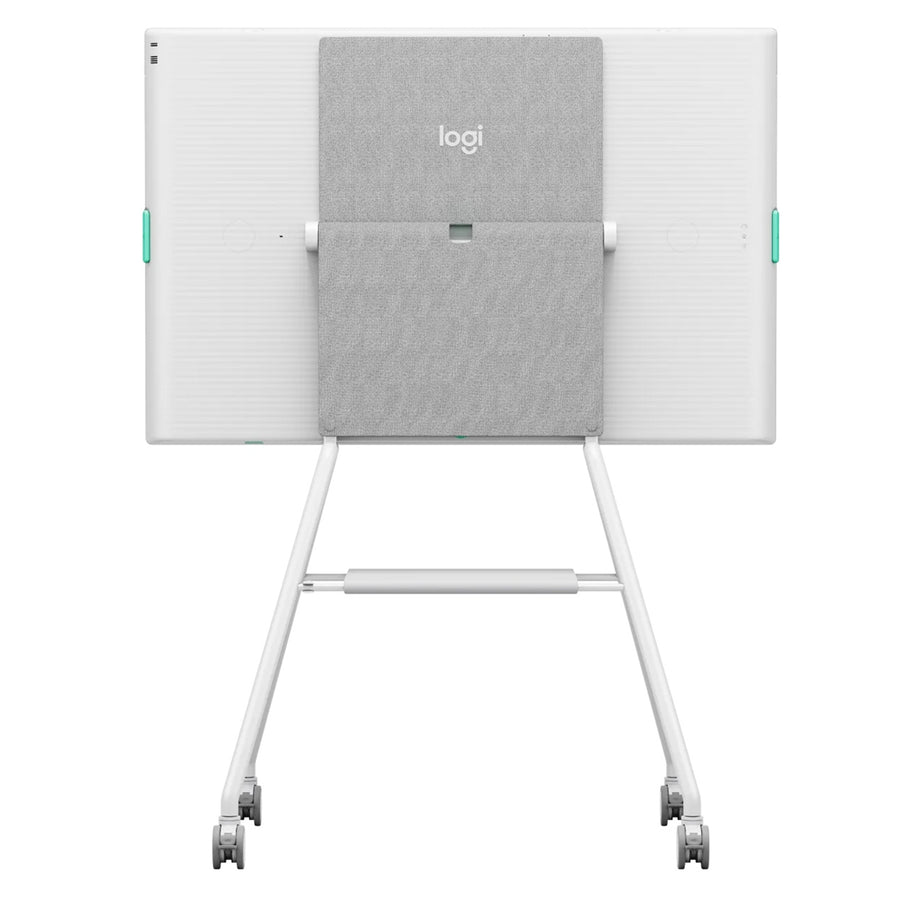 Logitech Rally Board 65" Mobile Cart - White