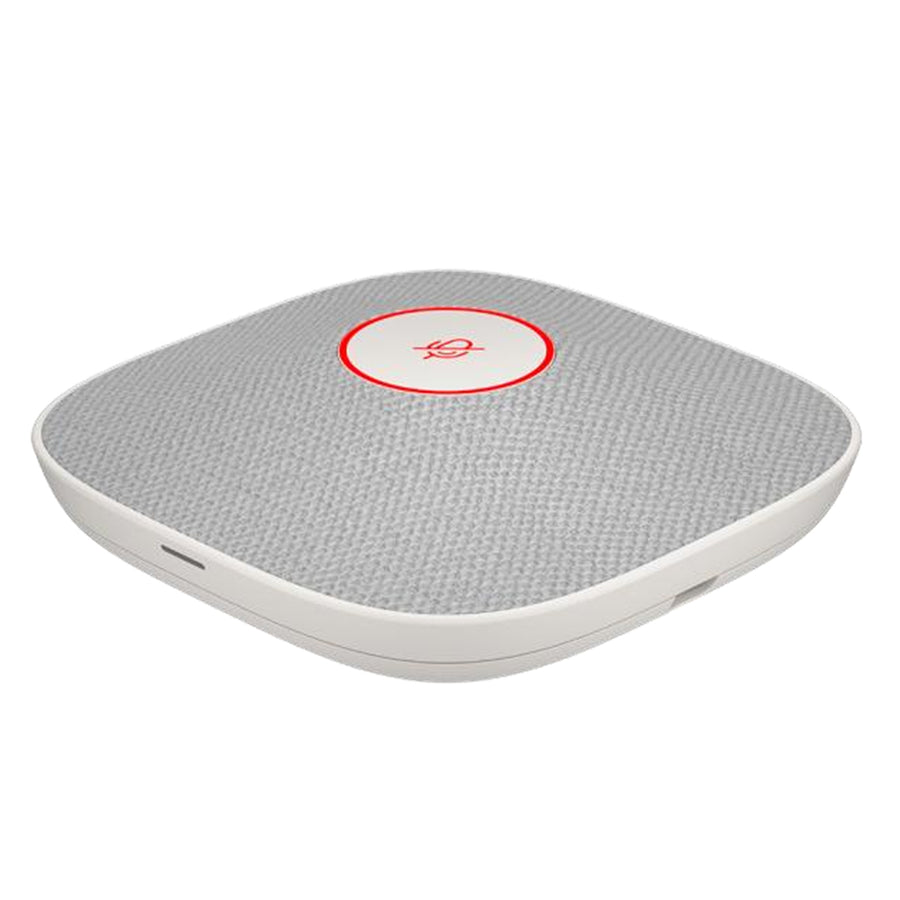 Poly A2 White Table Mic & 3Y Poly +