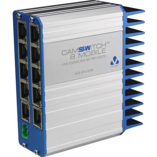 Veracity VCS-8P2-MOB - 8+2 Port CAMSWITCH Mobile Low-Voltage 802.3at PoE Switch
