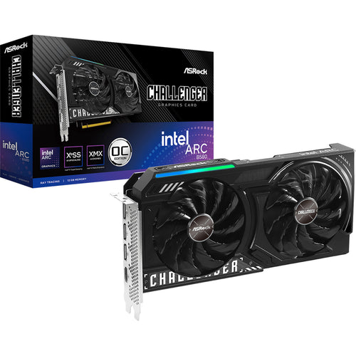 ASRock Intel Arc B580 Challenger 12GB OC GDDR6 Graphics Card