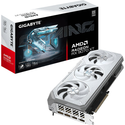 Gigabyte AMD Radeon RX 9070 XT Gaming OC ICE 16GB Graphics Card