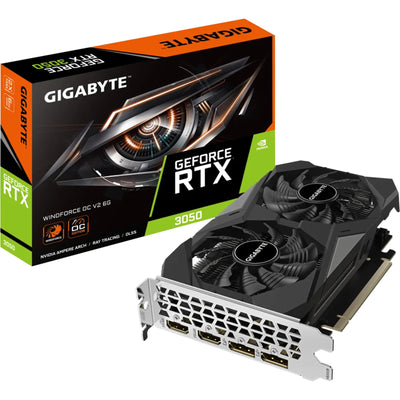 Gigabyte NVIDIA GeForce RTX 3050 WINDFORCE OC V2 6GB GDDR6 Graphics Card