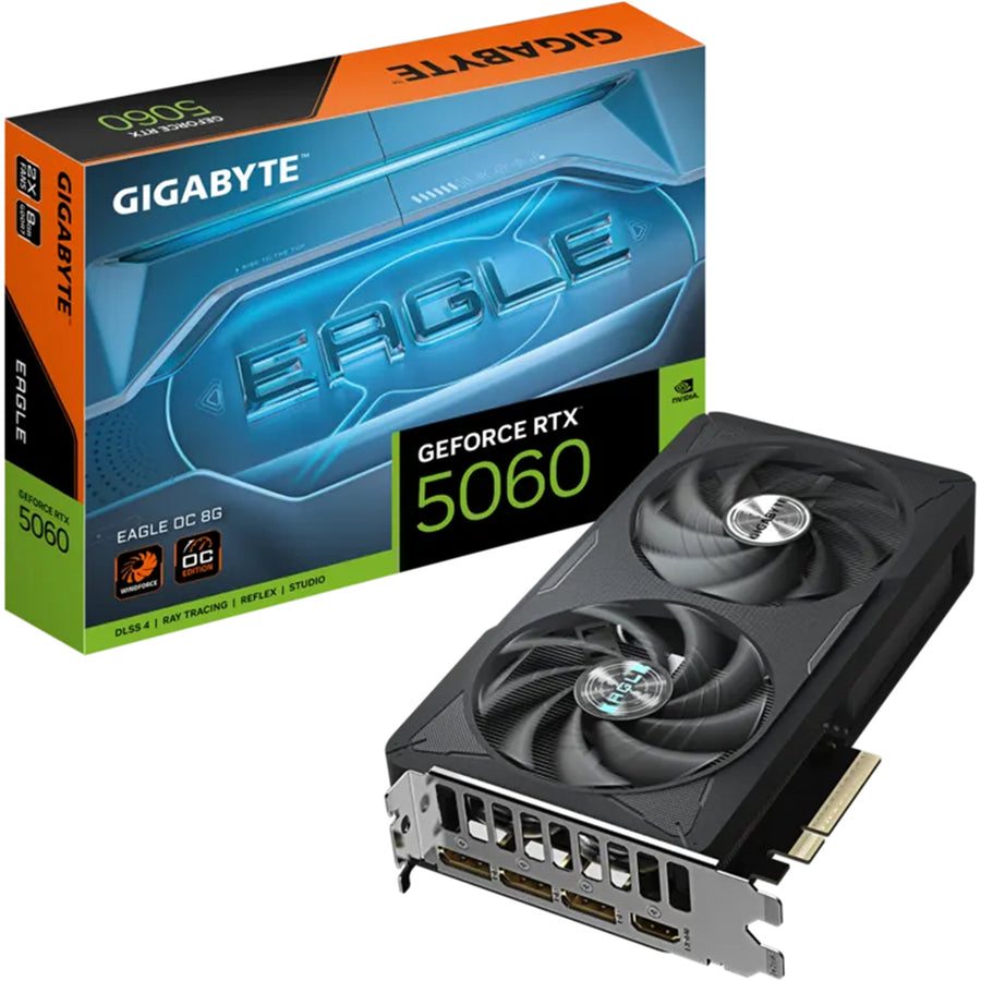 Gigabyte NVIDIA GeForce RTX 5060 EAGLE OC 8GB GDDR7 Graphics Card
