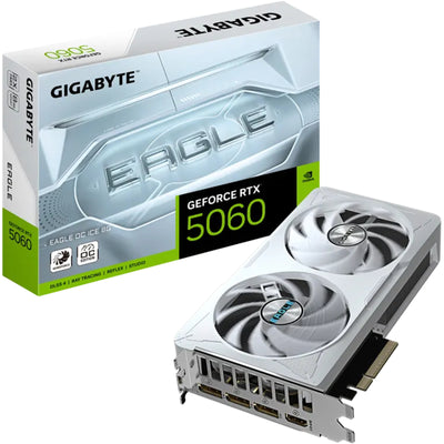 Gigabyte NVIDIA GeForce RTX 5060 EAGLE ICE OC 8GB GDDR7 Graphics Card