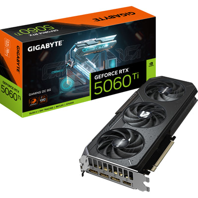 Gigabyte NVIDIA GeForce RTX 5060 Ti GAMING OC 8GB GDDR7 Graphics Card