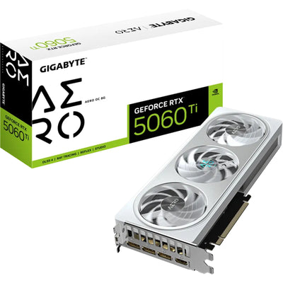 Gigabyte NVIDIA GeForce RTX 5060 Ti AERO OC 8GB GDDR7 Graphics Card