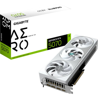 Gigabyte NVIDIA GeForce RTX 5070 Aero OC 12GB GDDR7 Graphics Card
