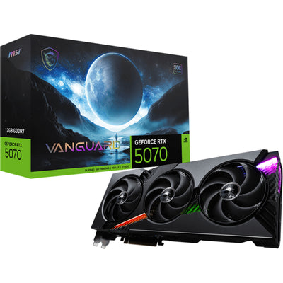 MSI NVIDIA GeForce RTX 5070 VANGUARD SOC 12GB GDDR7 Graphics Card