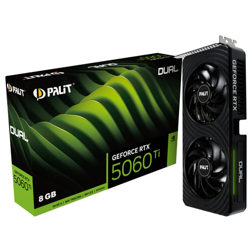 Palit NVIDIA GeForce RTX 5060 Ti Dual 8GB Graphics Card