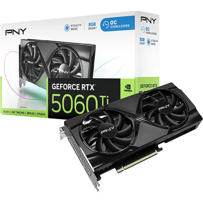 PNY NVIDIA GeForce RTX 5060 Ti OC 8GB GDDR7 Graphics Card