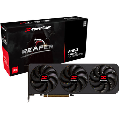 Powercolor Reaper AMD Radeon RX 9070 GRE 12GB GDDR6 Graphics Card