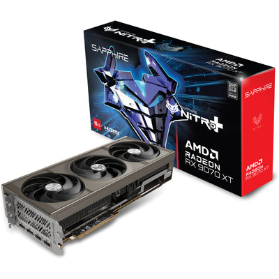 Sapphire NITRO+ AMD Radeon RX 9070 XT Gaming OC 16GB GDDR6 Graphics Card