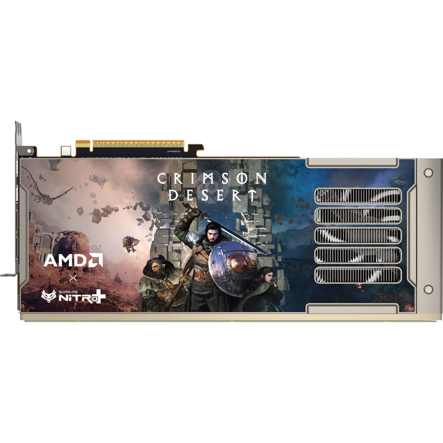 Sapphire NITRO+ AMD Radeon RX 9070 XT Gaming OC CRIMSON DESERT VERSION 16GB GDDR6 Graphics Card